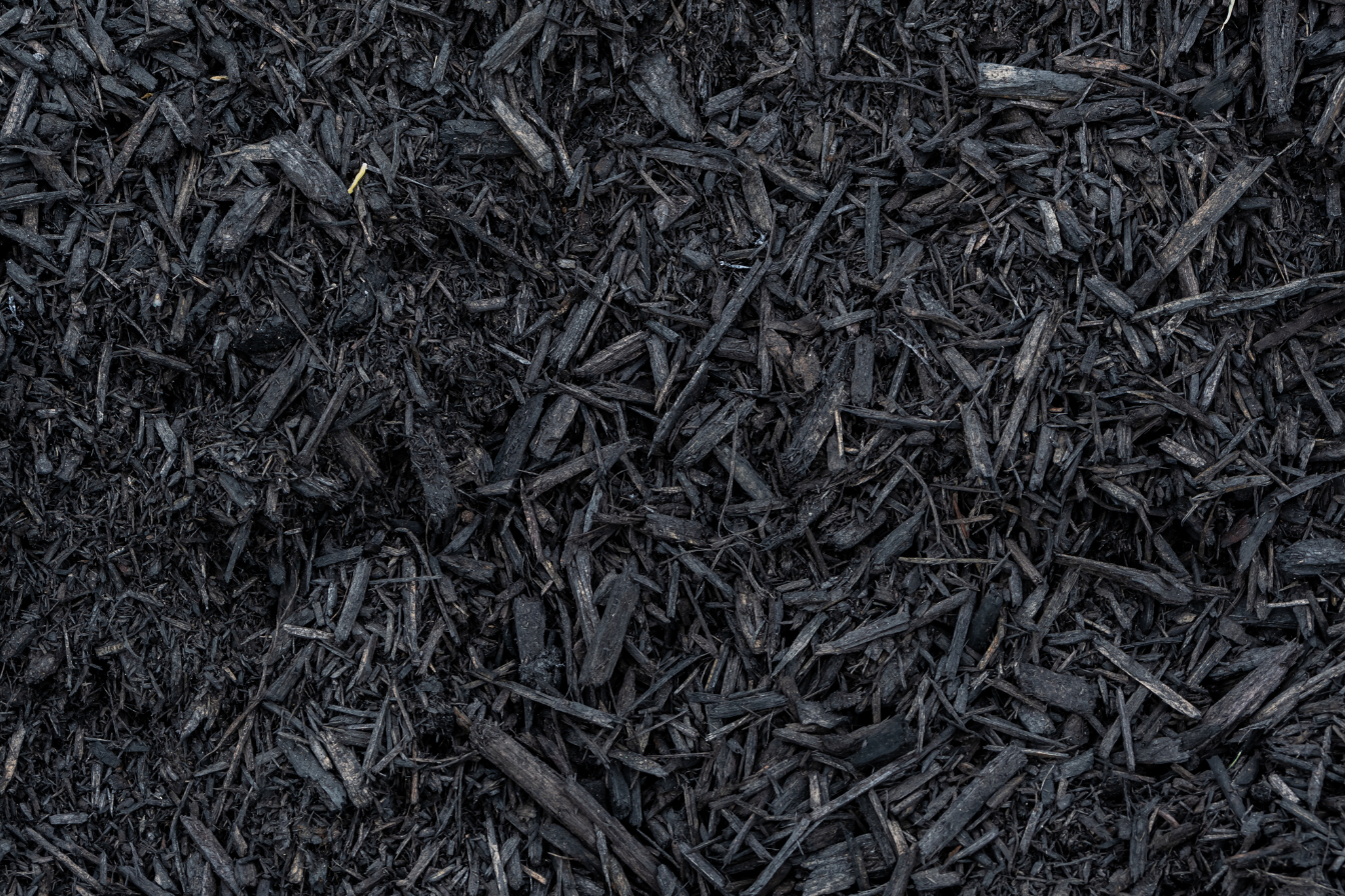 Black Landscape Mulch 1344x896